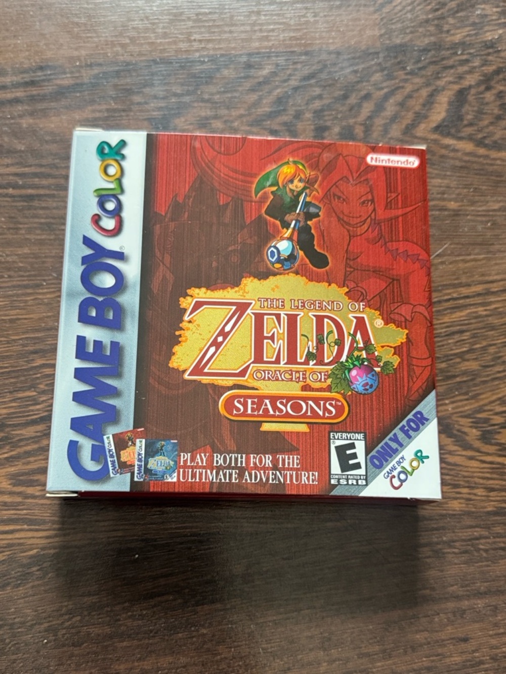 Legend of Zelda: Oracle of Seasons Nintendo GBC Gameboy Color BOX ONLY